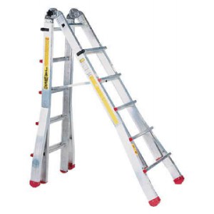 JAWS TELESCOPIC LADDER 7 FT STEP