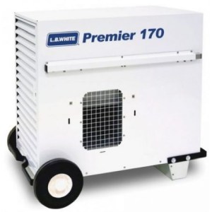 LB White Premier 170 Propane Heater Or Natural Gas Heater
