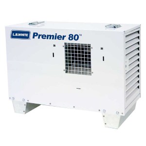 LB White Premier 80 Propane Heater Or Natural Gas Heater